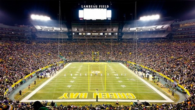 I went to my first packer game