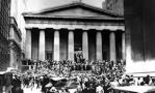 Stock Market Crash "Black Tuesday"