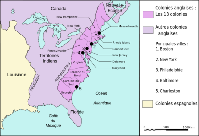 L'Amérique du Nord après la guerre de Sept ans