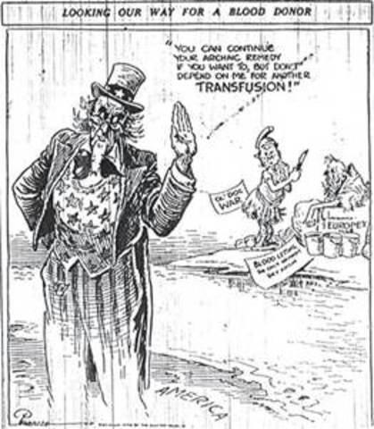 Neutrality Acts passed in the US