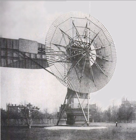 America’s First Wind Turbine Generated Electricity