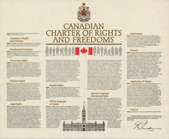 Canadian Charter of Rights and Freedoms
