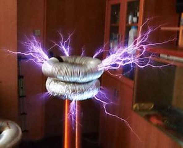 Nicola Tesla invents the Tesla Coil