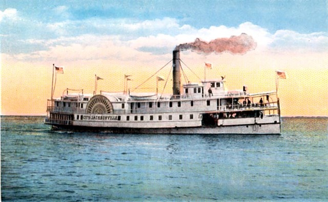 On the Lavinia Logan Steamboat