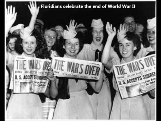 WWII Ended/ VJ Day