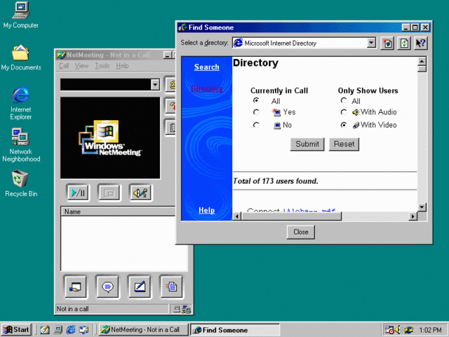 Windows 98.