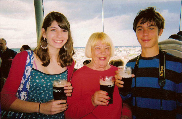 Psychosocial: Went to Ireland