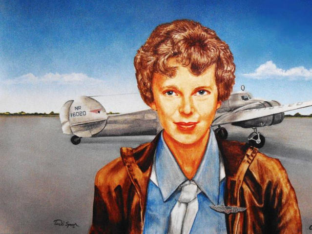 She was the first woman to fly solo across the Atlantic Ocean