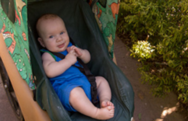 Little brother oscar was born