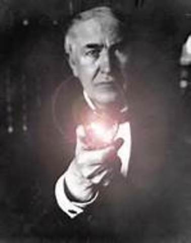 Invention of lightbullb