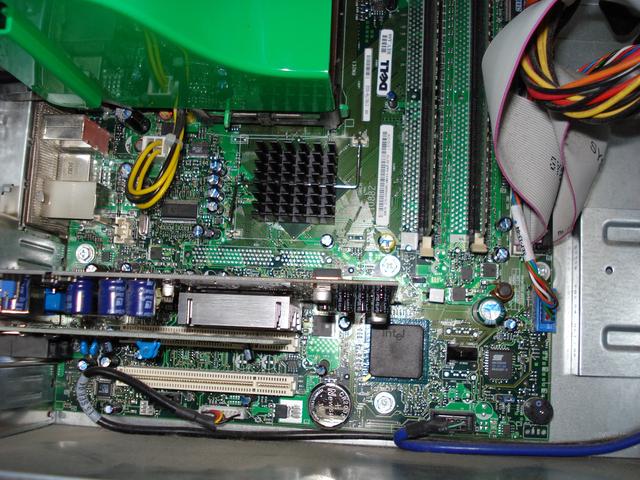 Inside of computer
