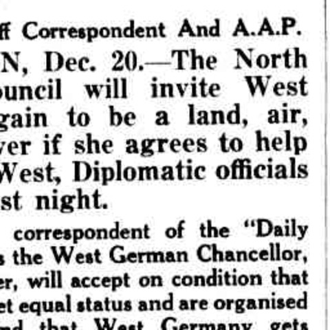 Rearming of West Germany