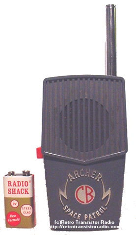 Archer Space Patrol Walkie Talkie