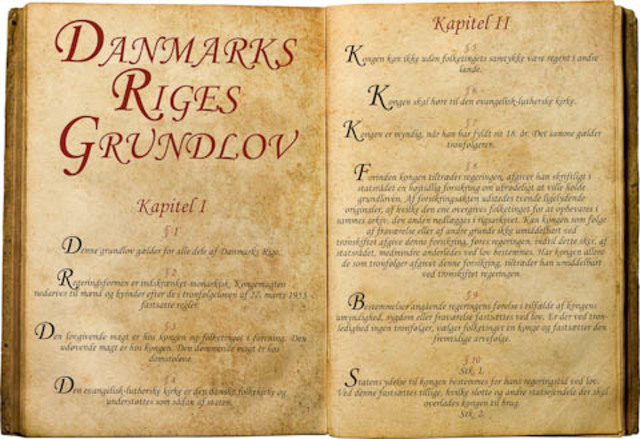 Danmarks første grundlov