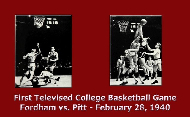 First televised basketball game (college game at New York City's Madison Square Garden-University of Pittsburgh beats Fordham University, 50-37).