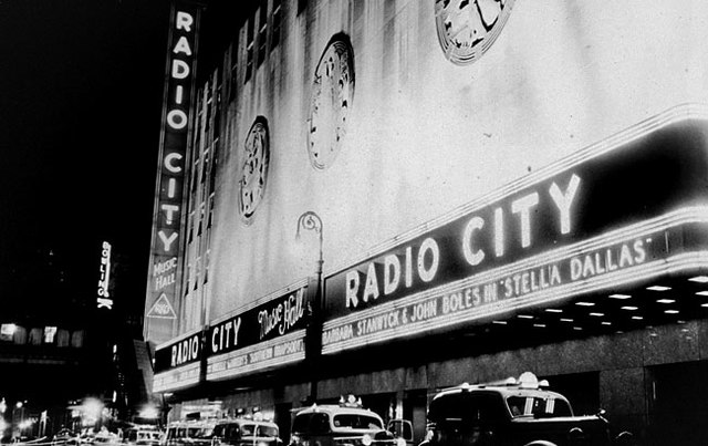 New York Radio City Music Hall Opened