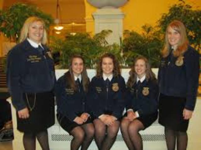 Girls were allowed in ffa