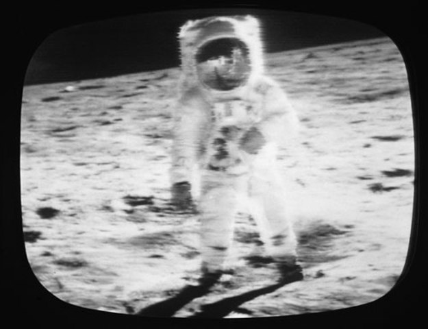 TV from the moon