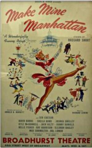 Make Mine Manhattan on Broadhurst Theater