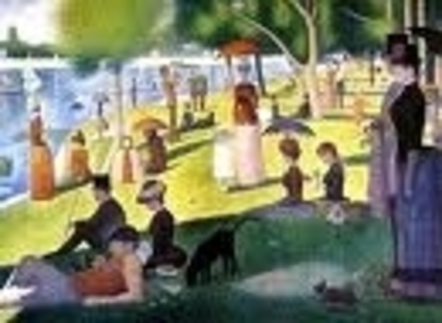 Sunday afternoon on the Island of La Grande Jatte