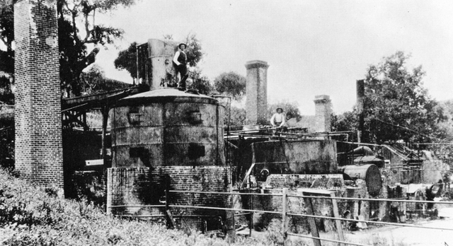 First Modern Oil Refinery in the U.S.