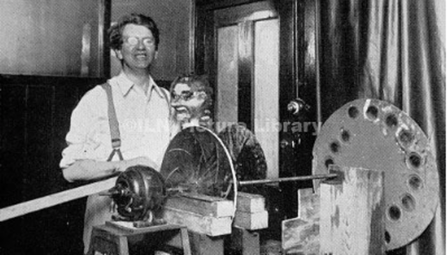 First TV Picture with a Greyscale Image