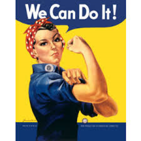 Rosie the Riveter Campaign encourages women to get a job