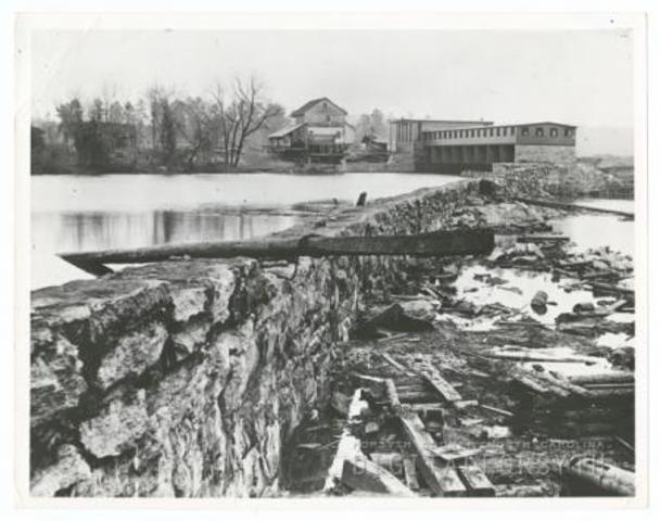 Idol's Dam and Power Plant WInston-Salem, NC. USA (month and day are unknown)
