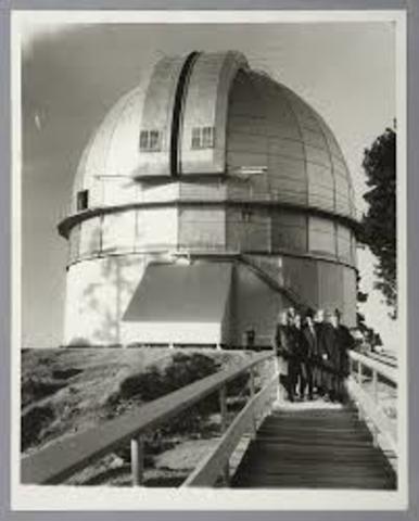 Edwim Hubble Mount Wilson Observatory