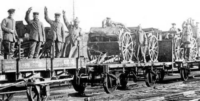 Train ride to Duvals Bluff