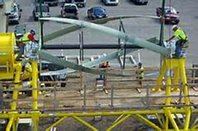 Start of tidal energy