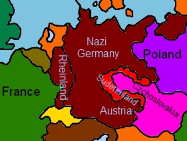 Germany Demands Sudetenland From Czechoslovakia