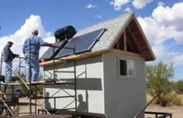 First Solar Powered Village