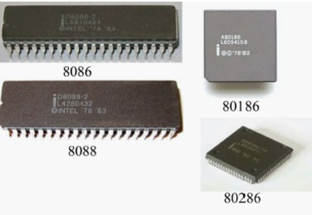 LOS INTEL 8086 y 8088