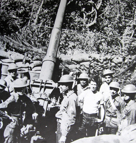 U.S. Troops recapture Bataan in the Philippines