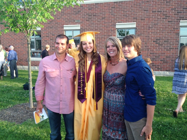 Graduated from South Range High School as valedictorian