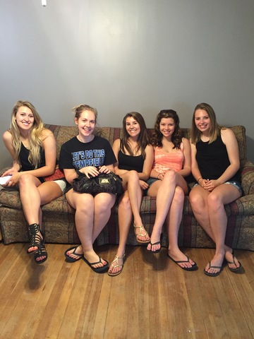 I moved into an apartment in Greensburg with my best friends