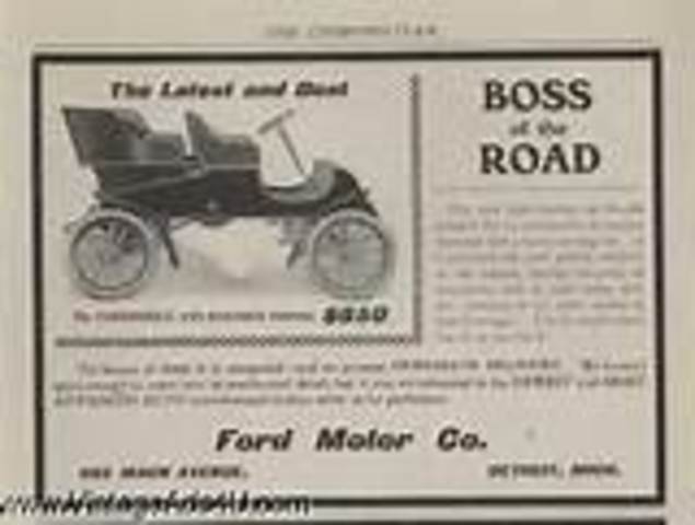 1st Ford Automobile