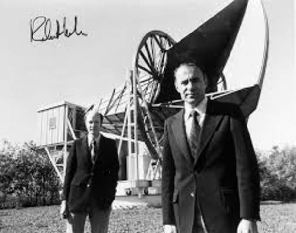 Penzias and Wilson: Cosmic Background Radiation(Radio Telescope)