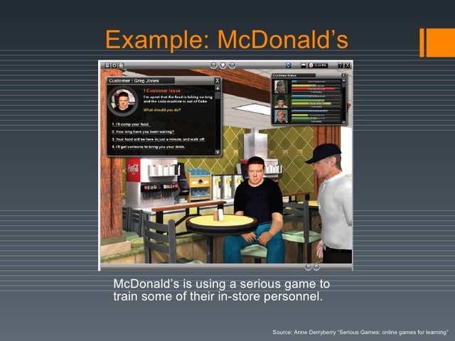 Capacitación con juegos serios