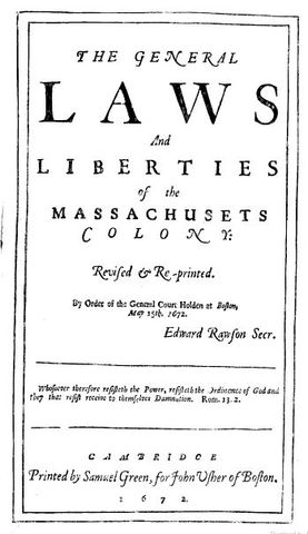 The Massachusetts Law of 1642
