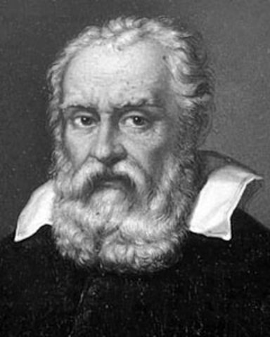 Galileo studies the things in the sky