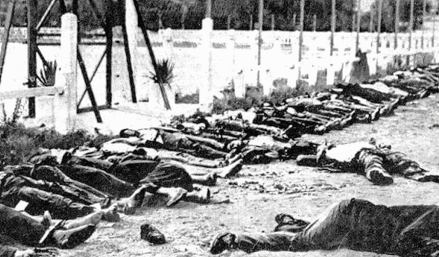 Algeria - Civilians killed in Sétif massacre