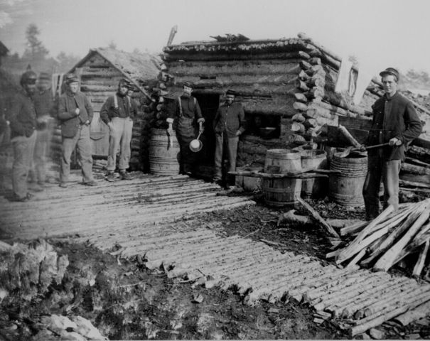 Arriving at Camp Vernon