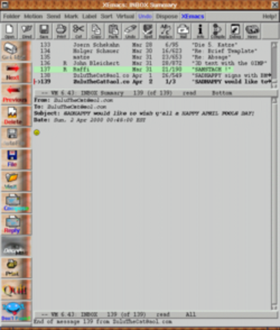 Primeros editores de texto.