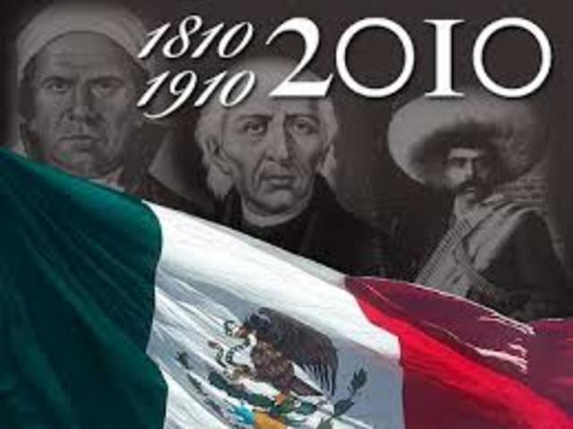 bicenteneario de la independencia y centenario de la revolucion