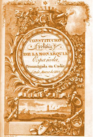 Constitution de Cadix "La Pepa"