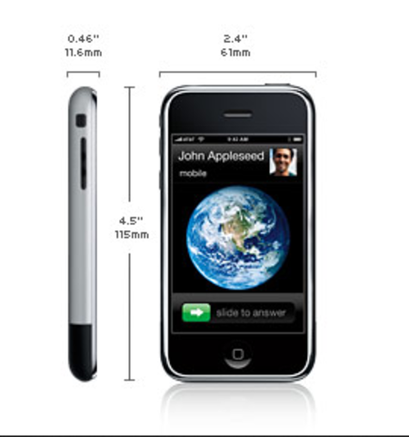 1st Generation of Iphone