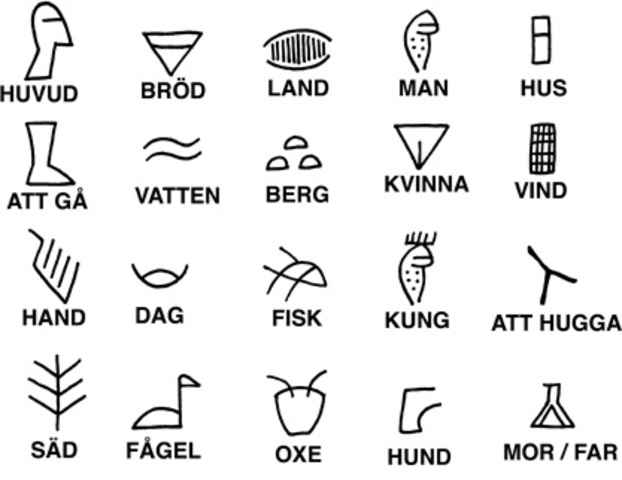 Den första skriften.