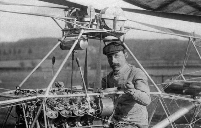 First artificial snow produced